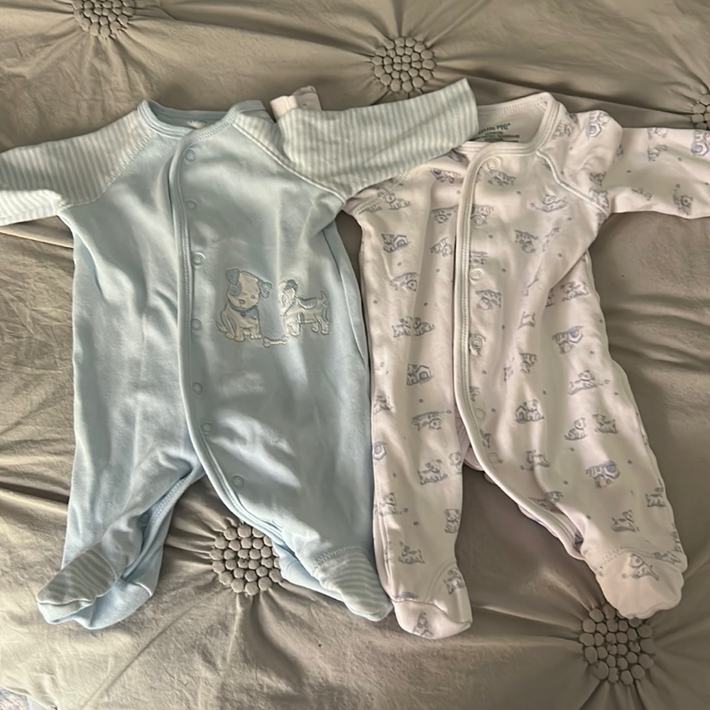 Little me newborn footies